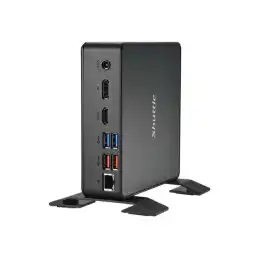 Shuttle XPC nano - Barebone - mini PC 1 x Celeron 7305 - jusqu'à 4.4 GHz - RAM 4 Go - UHD Graphics 62... (NC4010BA)_5